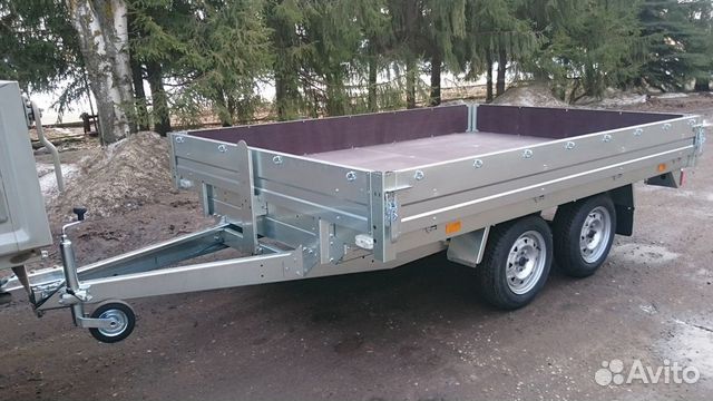 Прицеп сст 7132-30 (без тента и дуг)