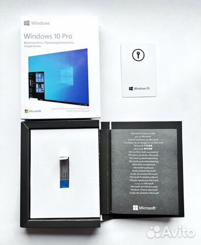 Microsoft Windows 10 Professional RU x32/x64 RU BO