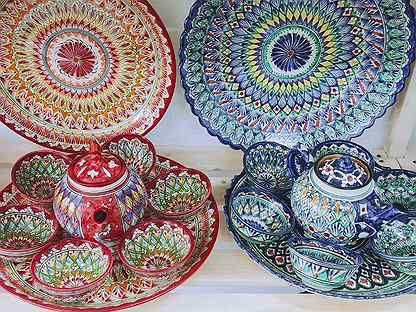 Узбекская керамическая посуда