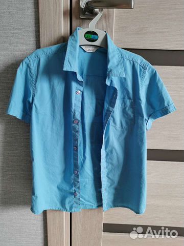 Рубашка на мальчика р.140