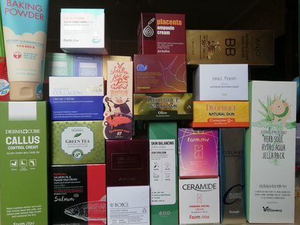 Корейская косметика крема, маски и много прочего