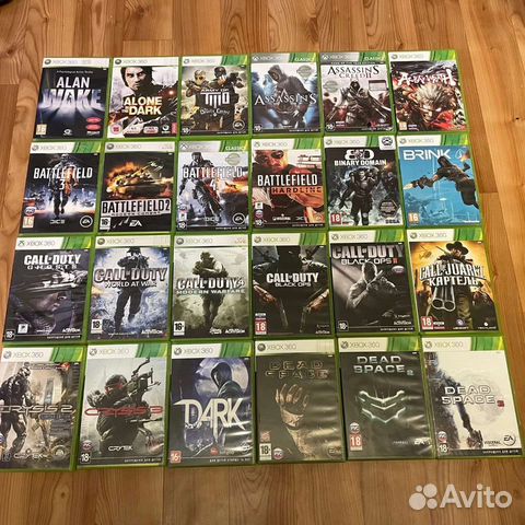 Xbox 360 коллекция (обновлено)