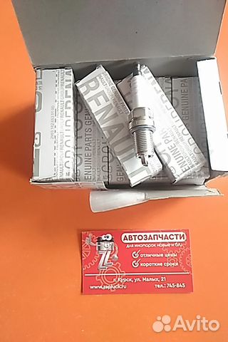 Свечи рено логан ларгус меган клио симбол renault