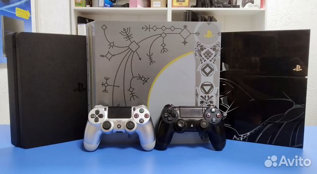 Приставки Sony PS4 Fat/Slim/Pro Гарантия Доставка