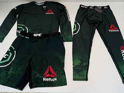 Комплект R-k для тренировок MMA зеленый 3 предмета