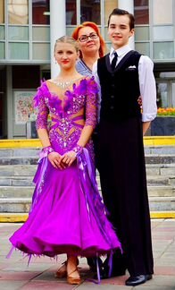 Платье для бальных танцев для девочки