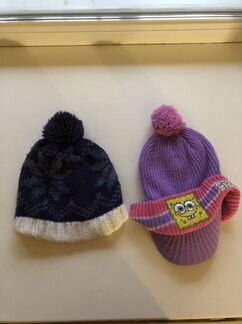 Детские шапки осень-зима one size 7+