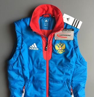 Олимпийская теплая жилетка adidas Сборной России