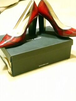 Туфли Karen Millen красные