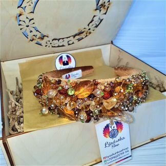 Ободок украшение ручной работы Новый