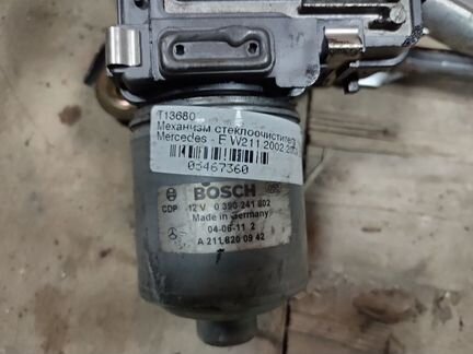 Трапеция дворников Mercedes W219, W211