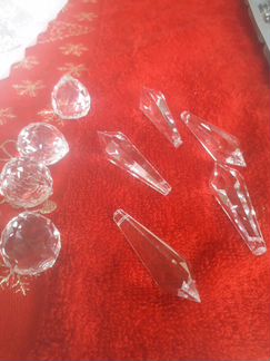 Хрустальные подвески для люстр