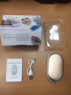 Грелки для рук+power bank 5000 mha