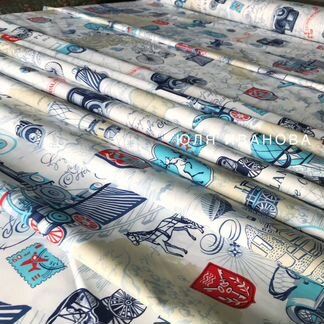 Ткань Трехгорки, перкаль «Вояж»