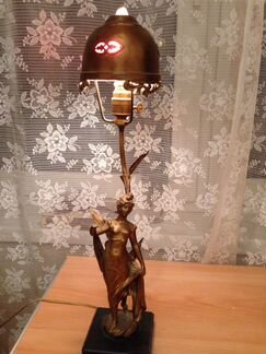 Лампа настольная Бронза начало хх века