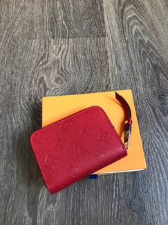 Кошелек Louis Vuitton zippy мал красный