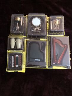 Модели разных музыкальных инструментов 34 шт