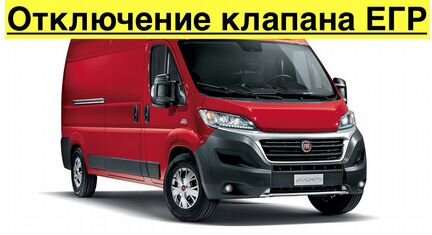 Программное отключение клапана егр Фиат Дукато
