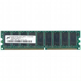 Модули памяти Micron DDR dimm PC2700 256MB