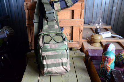 Тактическая городская сумка в расцветке Мох