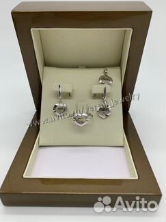 Chopard Сердце комплект из золота с бриллиантами