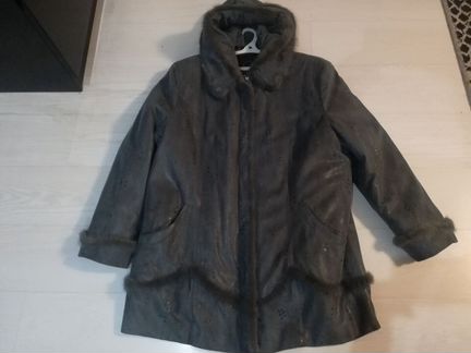 Полупальто большого размера