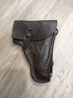 Кобура СССР +шомпол. Кожа, состояние, винтаж