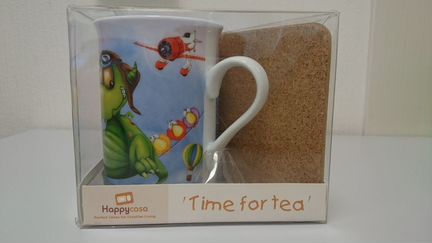 Детская кружка новая Дракончик