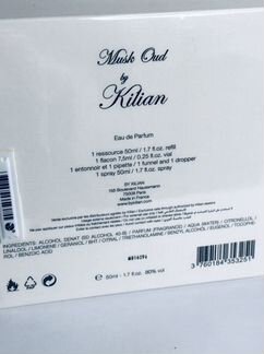 Kilian Musk Oud refil 50 ml парфюм Новый Оригинал