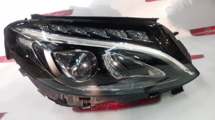 Фара правая C205 1 линза Led A2059067403 Mercedes