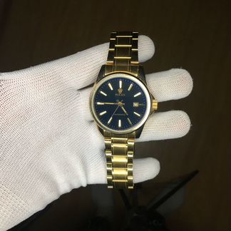 Часы мужские механические в золотой расцветке