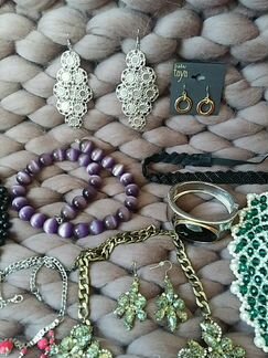 Бижутерия бусы серьги брослет кулон подвеска