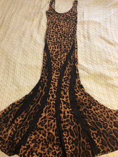 Длинное вечернее Платье русалка классное