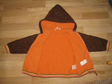 Куртка стеганая осень-весна для девочки