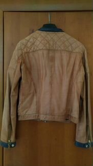 Кожаная куртка Massimo dutti