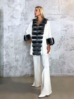 Костюм с Мехом шиншиллы