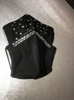 Маска многоразовая со стразами Lux