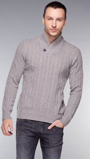 Серая кофта /джемпер/ Rifle новая