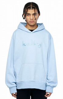 Haliky blue Arabic Logo худи