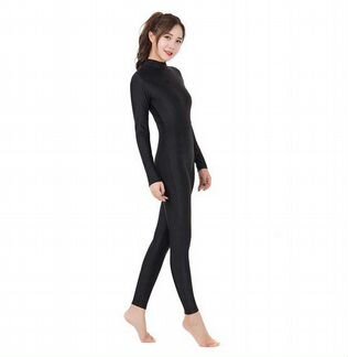 Комбинезон облегающий спандекс Zentai Black