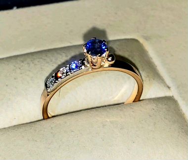 Кольцо золотое СССР