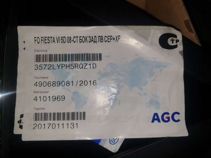 Форточка левая Ford fiesta fiat idea