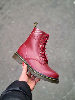 Dr. Martens Мартинсы Бордовые