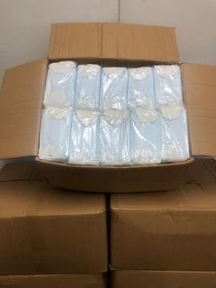 Маска защитная трехслойная