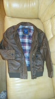 Куртка, кожзам, Zara kids, 11-12 лет, 152 см
