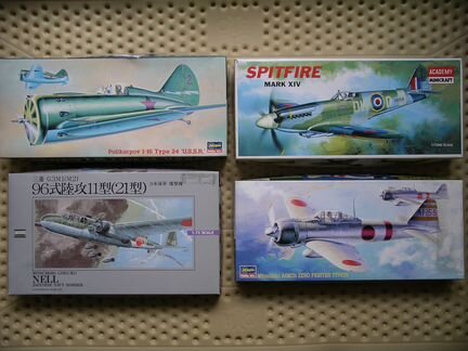 Сборные модели самолётов для склеивания