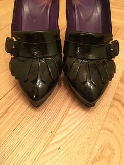 Туфли Sergio Rossi черные