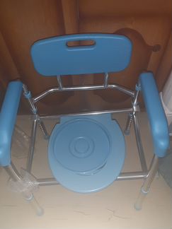 Продается санитарный стул новый без колес с гарант