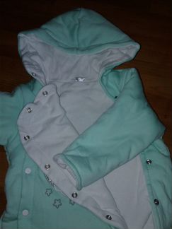 Комбинезон утепленный с капюшоном