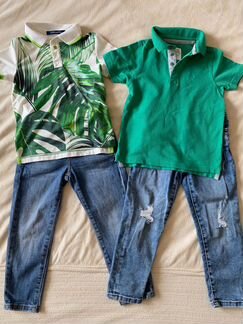 Джинсы Zara, поло Mothercare, Стильняшка